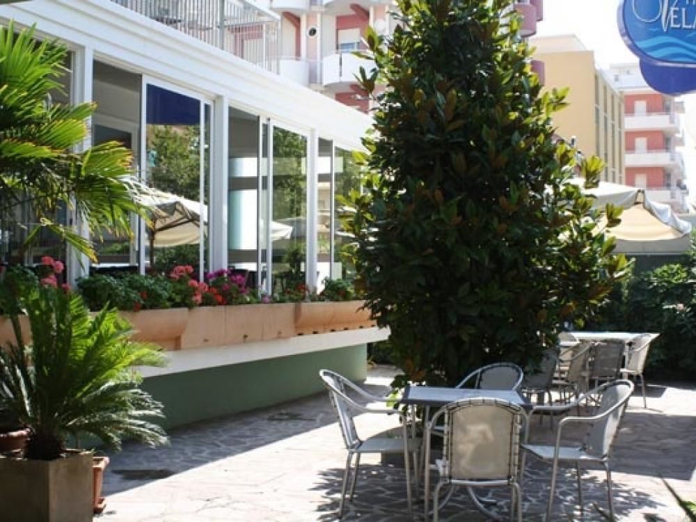 Hotel Vela D'Oro Римини Экстерьер фото
